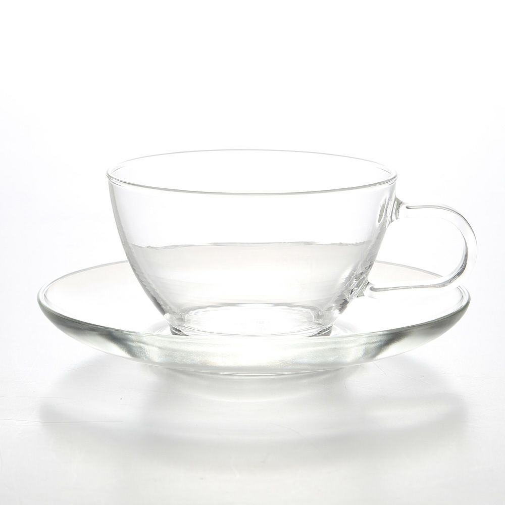 ハリオ 耐熱ティーカップ＆ソーサー TCSN-1T