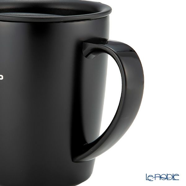 ハリオ フタ付き保温マグ300 SMF-300-B 実用容量300ml ブラック