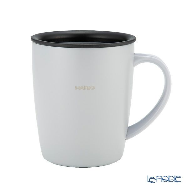 ハリオ フタ付き保温マグ300 SMF-300-GR 実用容量300ml グレイ