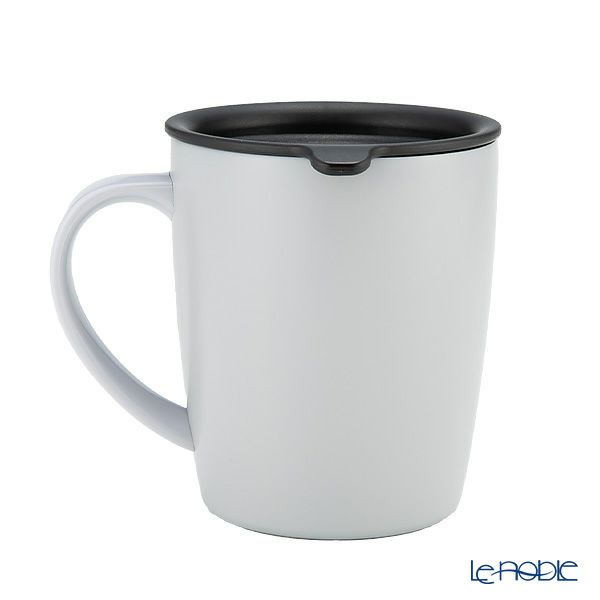 ハリオ フタ付き保温マグ300 SMF-300-GR 実用容量300ml グレイ