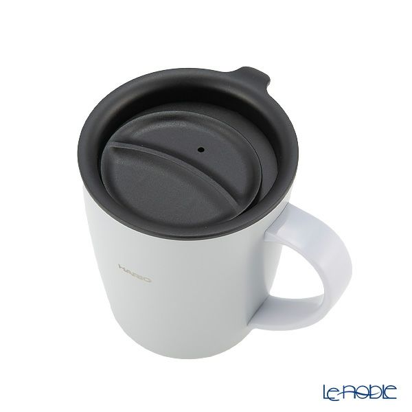 ハリオ フタ付き保温マグ300 SMF-300-GR 実用容量300ml グレイ