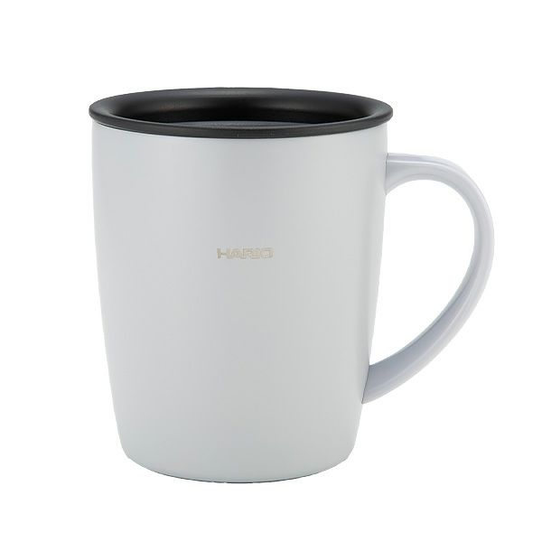 ハリオ フタ付き保温マグ300 SMF-300-GR 実用容量300ml グレイ