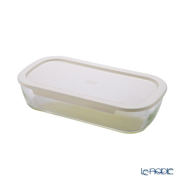 ハリオ スタッキング 耐熱ガラスコンテナ 4個セット KSTL-4004-OW