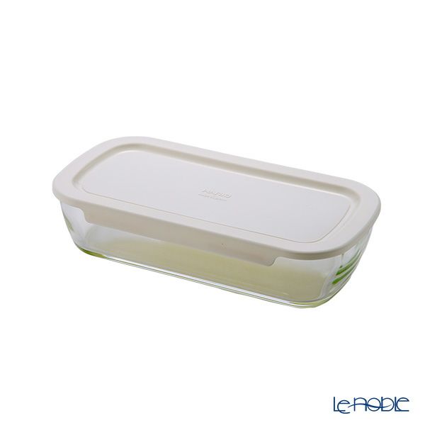 ハリオ スタッキング 耐熱ガラスコンテナ 4個セット KSTL-4004-OW