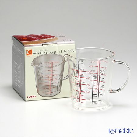 ハリオ メジャーカップ ワイド 500ml CMJW-500