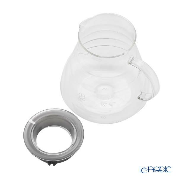 ハリオ V60用レンジサーバー 800 クリア XGSR-80-TB 800ml 2~6杯用