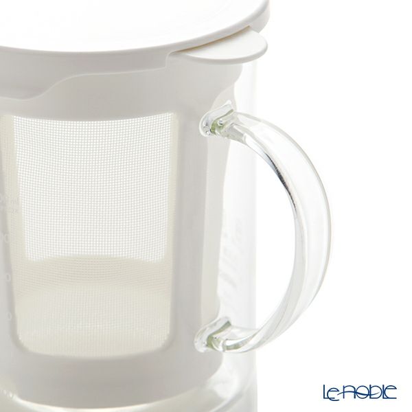 ハリオ だしポット DP-600W 600ml【電子レンジ対応】