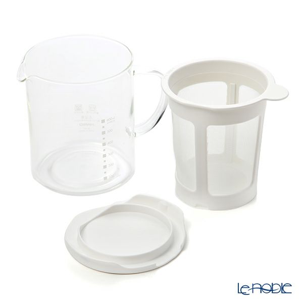 ハリオ だしポット DP-600W 600ml【電子レンジ対応】