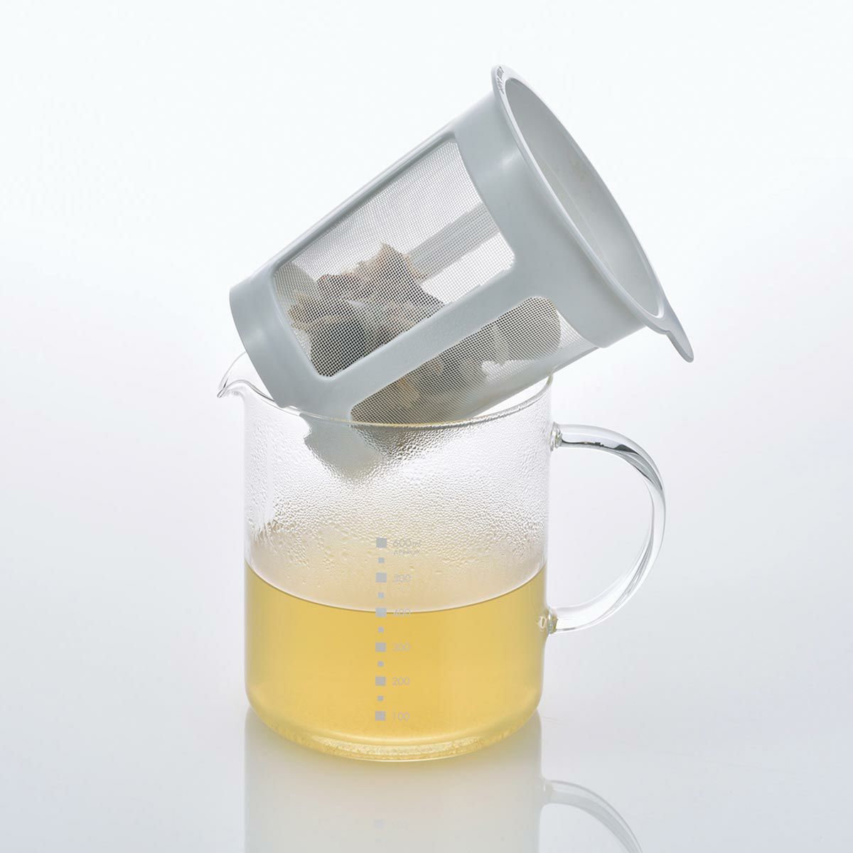 ハリオ だしポット DP-600W 600ml【電子レンジ対応】