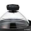 ハリオ フタがガラスのご飯釜 2-3合用 GNR-200-B-W【直火用】