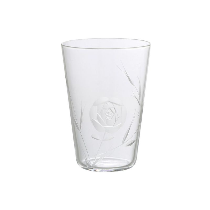 廣田硝子 BRUNCH 薔薇 TC-4-2 タンブラー（ショットグラス）