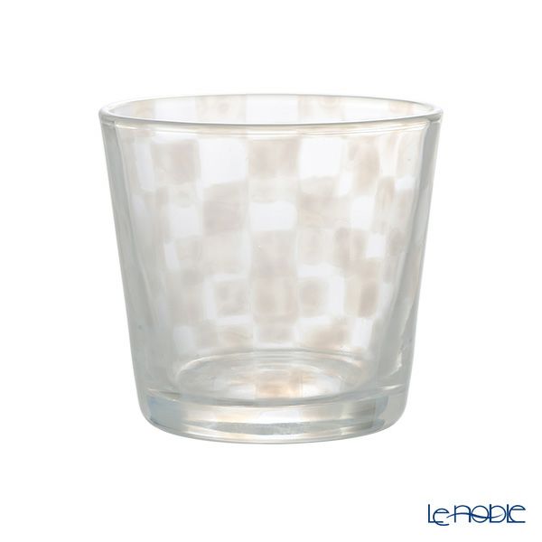 廣田硝子 大正浪漫硝子 TR-33-1 そばちょこ（ロックグラス） 市松 144ml