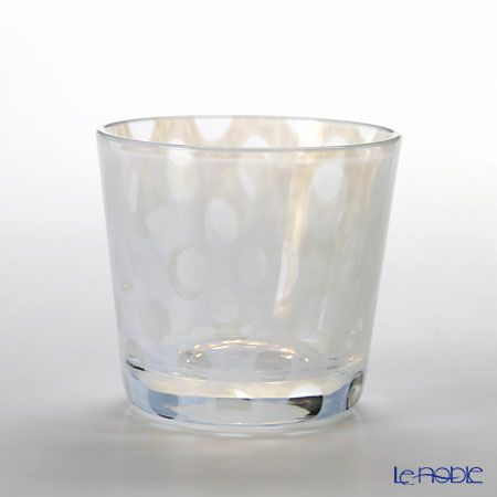 廣田硝子 大正浪漫硝子 TR-33-2 そばちょこ（ロックグラス） 水玉 144ml