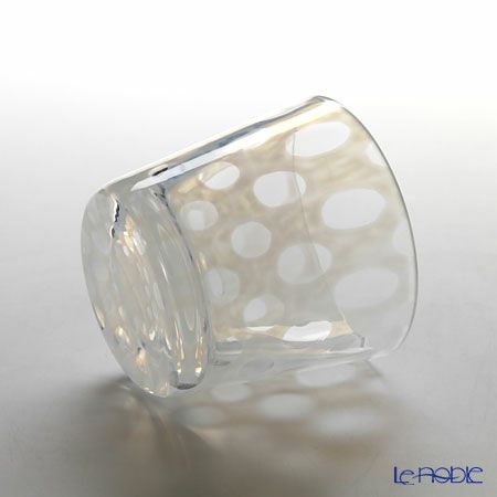 廣田硝子 大正浪漫硝子 TR-33-2 そばちょこ（ロックグラス） 水玉 144ml