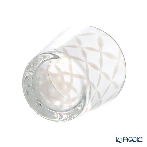 廣田硝子 大正浪漫硝子 TR-33-6 そばちょこ（ロックグラス） つなぎ格子 144ml