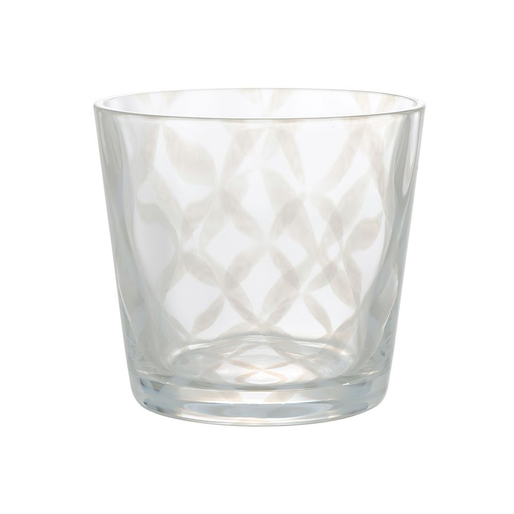 廣田硝子 大正浪漫硝子 TR-33-6 そばちょこ（ロックグラス） つなぎ格子 144ml