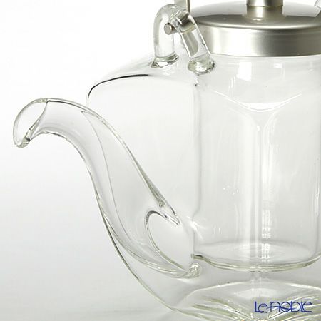 廣田硝子 角ちろり 154-SLF 銀ソフト（中合付） 450ml