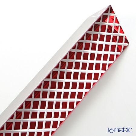 廣田硝子 漆硝子文鎮 EDO-14 矢来柄