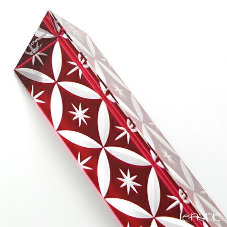 廣田硝子 漆硝子文鎮 EDO-15 七宝柄