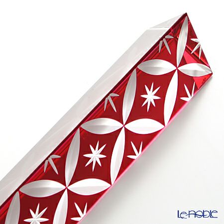 廣田硝子 漆硝子文鎮 EDO-15 七宝柄