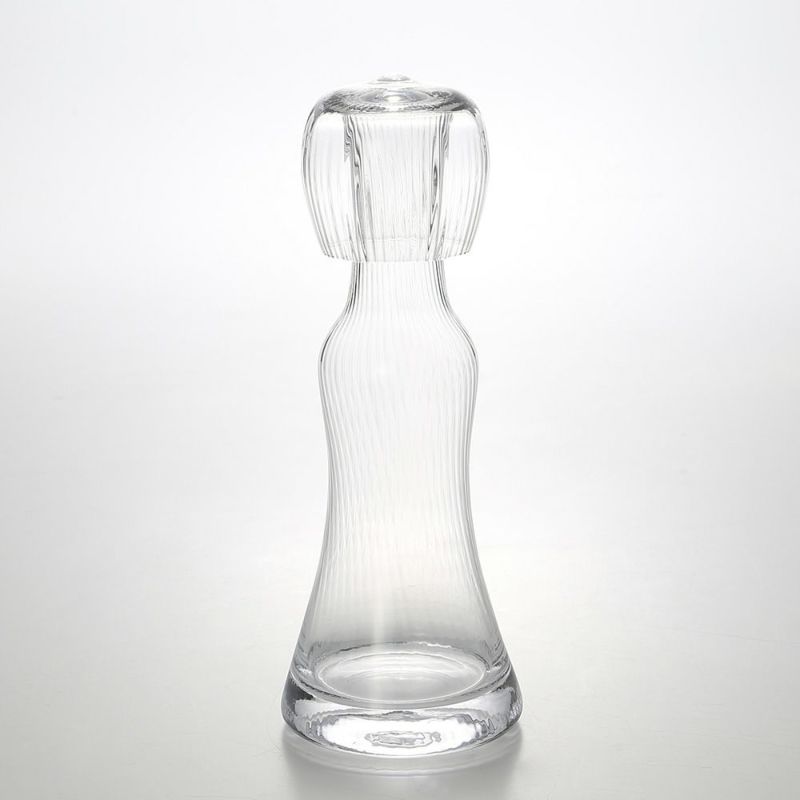 廣田硝子 こけしが酒器 モール KOK-11 徳利1、盃1