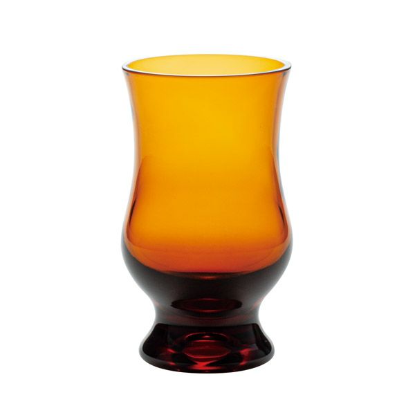 廣田硝子 昭和モダン珈琲 BYRON 珈琲グラス アンバー 250ml MO-1023AMB