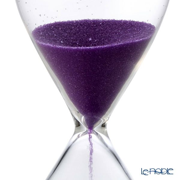 廣田硝子 スナ式トケイ ST-5 砂時計（5分計・紫）