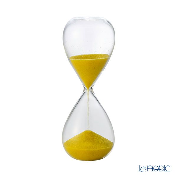 廣田硝子 スナ式トケイ ST-5YE 砂時計（5分計・黄）