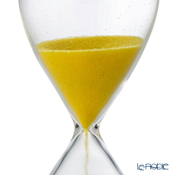 廣田硝子 スナ式トケイ ST-5YE 砂時計（5分計・黄）