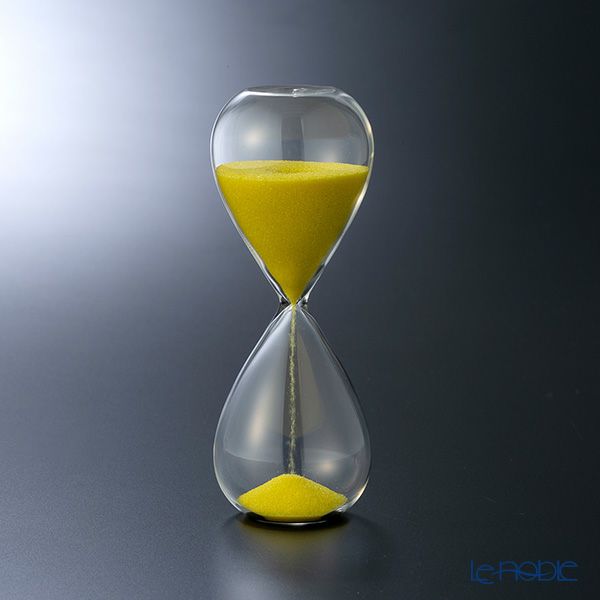 廣田硝子 スナ式トケイ ST-5YE 砂時計（5分計・黄）