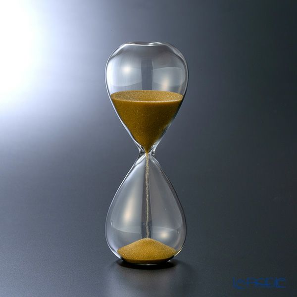 廣田硝子 スナ式トケイ チビ しずく ST-3G 砂時計（3分計・金）