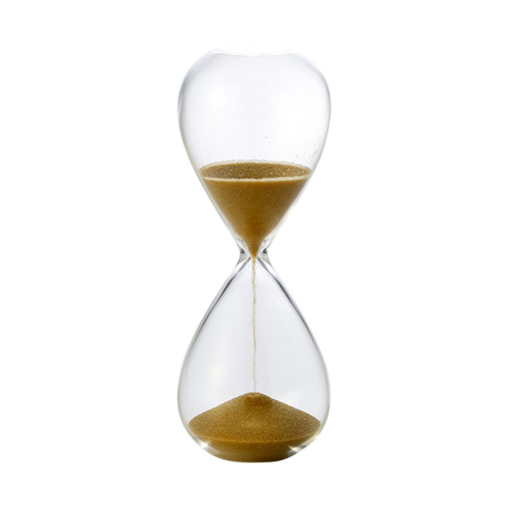 廣田硝子 スナ式トケイ チビ しずく ST-3G 砂時計（3分計・金）