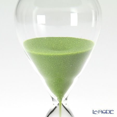 廣田硝子 スナ式トケイ チビ しずく ST-3MC 砂時計（3分計・抹茶）