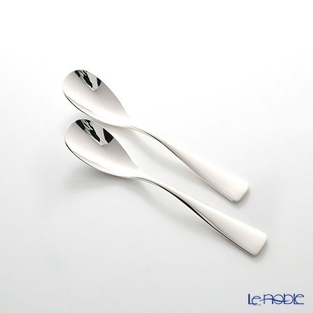 COPPER the cutlery カパーザカトラリー アイスクリームスプーン 2本セット シルバー ミラー CI-2SVmi