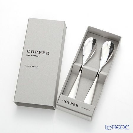 COPPER the cutlery カパーザカトラリー アイスクリームスプーン 2本セット シルバー ミラー CI-2SVmi