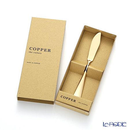 COPPER the cutlery カパーザカトラリー バターナイフ 1本 ゴールド ミラー CB-1GDmi