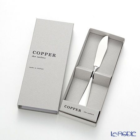 COPPER the cutlery カパーザカトラリー バターナイフ 1本 シルバー ミラー CB-1SVmi