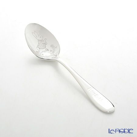 ピーターラビット PR-0251 皿中レーザー ティースプーン＆ケーキフォーク（銀仕上） 10本セット