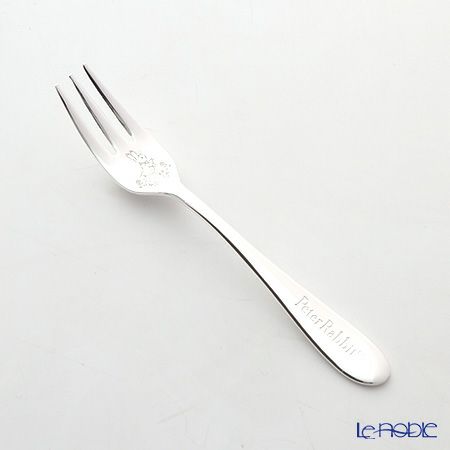 ピーターラビット PR-0251 皿中レーザー ティースプーン＆ケーキフォーク（銀仕上） 10本セット