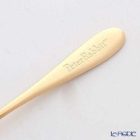 ピーターラビット PR-0253 皿中レーザー ティースプーン＆ケーキフォーク（金仕上） 10本セット