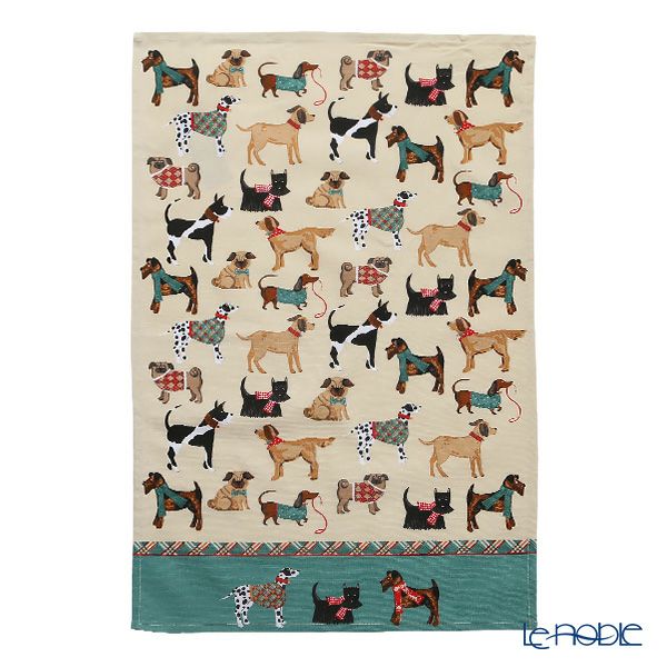 アルスターウィーバーズ ハウンドドッグ ティータオル コットン