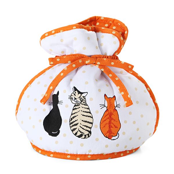 アルスターウィーバーズ キャッツ イン ウェイティング マフ ティーコジー（包み込みタイプ）