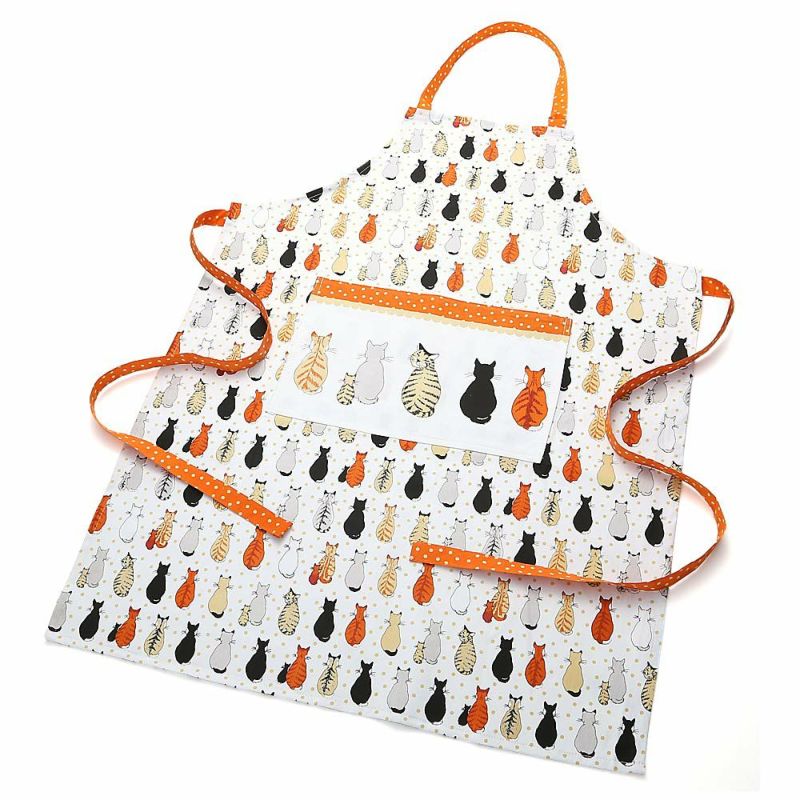 アルスターウィーバーズ キャッツ イン ウェイティング コットン エプロン