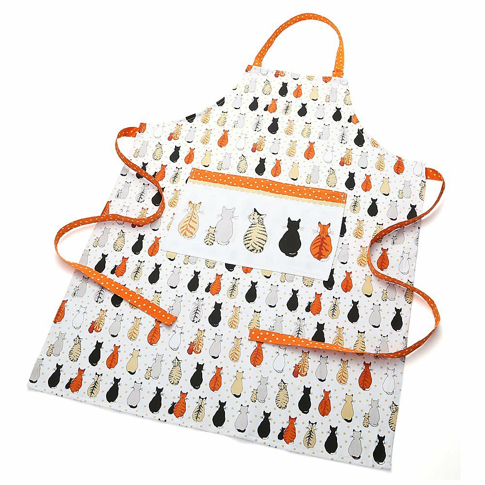 アルスターウィーバーズ キャッツ イン ウェイティング コットン エプロン