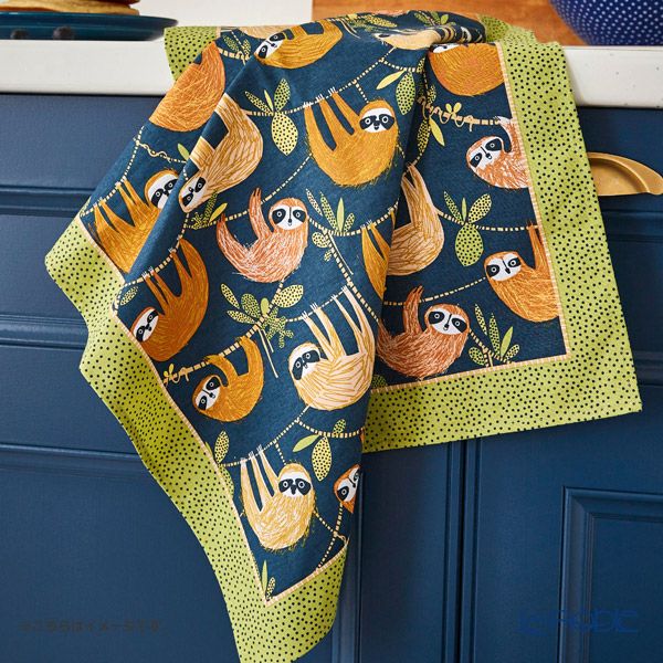 アルスターウィーバーズ スロース （sloth ナマケモノ） ティータオル コットン