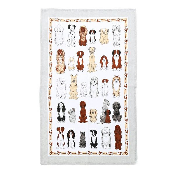 アルスターウィーバーズ ドッグズ アライブド ティータオル コットン