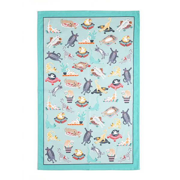 アルスターウィーバーズ キティーキャッツ ティータオル コットン