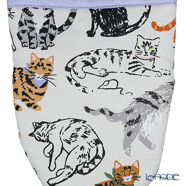 アルスターウィーバーズ Feline Friends／猫の友達 ポットミット ペア （鍋つかみ）