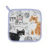 アルスターウィーバーズ Feline Friends／猫の友達 ポット マット （鍋敷き） コットン