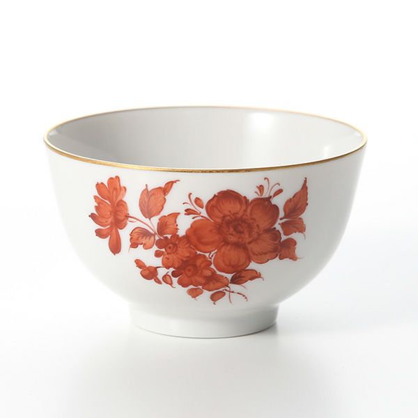 アウガルテン（AUGARTEN） マリアテレジアオレンジ（5098C） 野バラ ティーボウル（114）